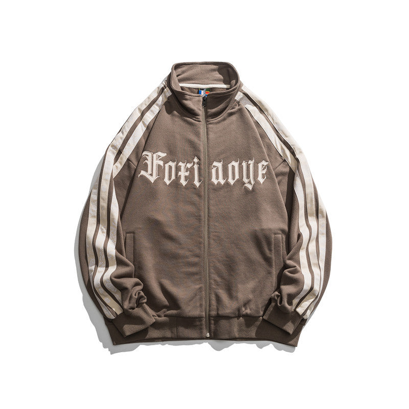 Zip up Hoodies Men's Autumn Casual Loose Sports Top