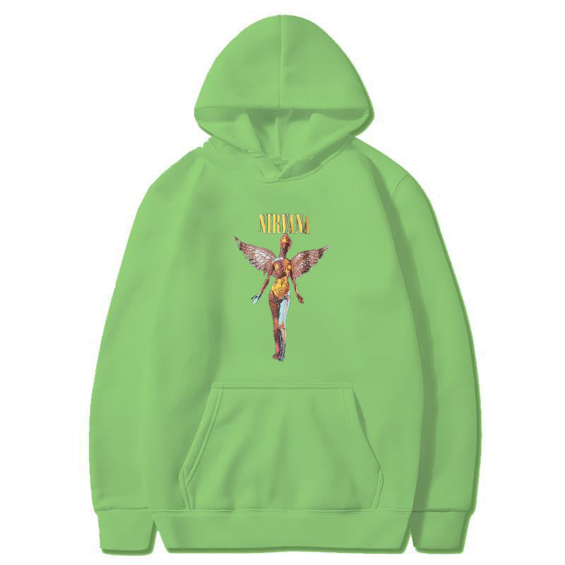 Nirvana Hoodie Ye Distressed Hoodie Sweatshirt Rock Hip Hop Men And Women