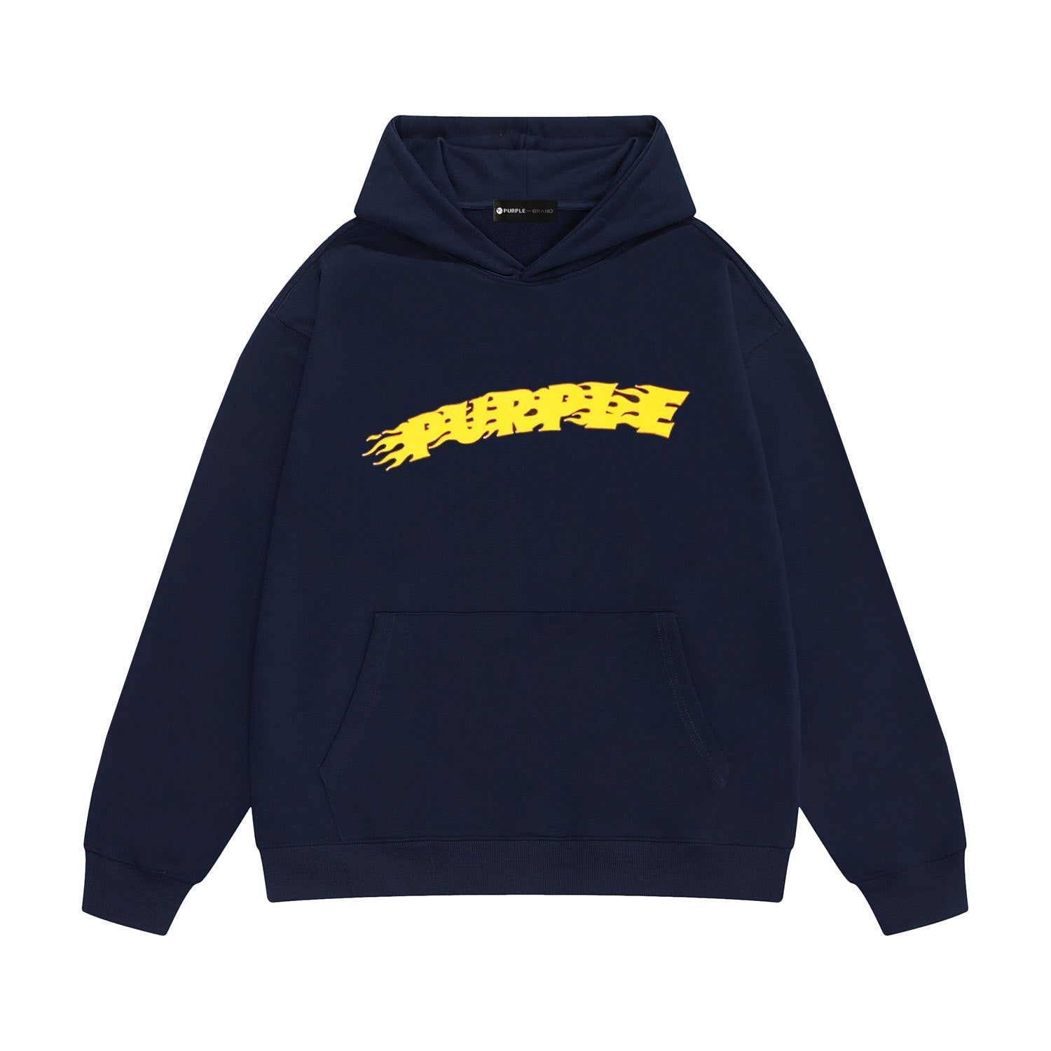 Purple Brand Hoodie Fashion Loose Hooded Sweater