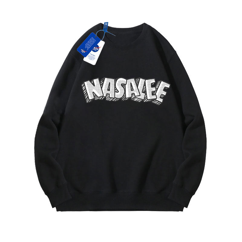 Nasa Children Hoodie Nasa Children'S Round Neck Sweater Spring And Autumn Loose