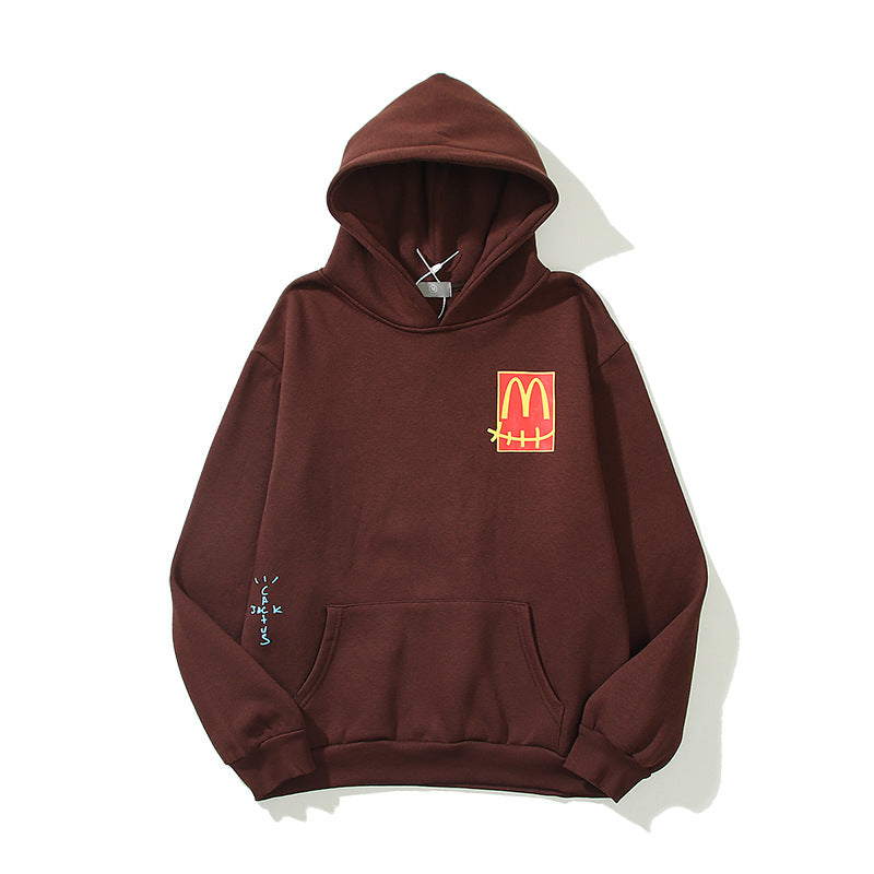 You Must Be Born Again Hoodie Foaming Lettered Casual