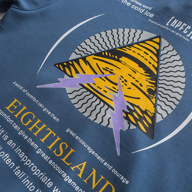 Men's Graphic Hoodies Men's Autumn Casual Hooded Sweater for Boys