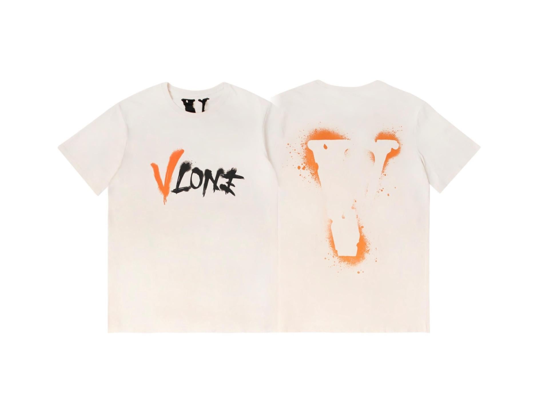 Vlone T Shirt Spring Summer Pullover Short Sleeve Men