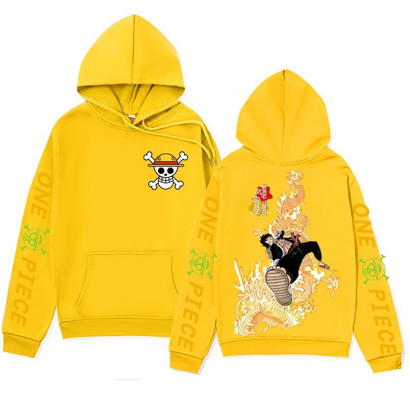 Anime Hoddies King of the Sea Sweater One Piece Anime Hoodie Catch Coat