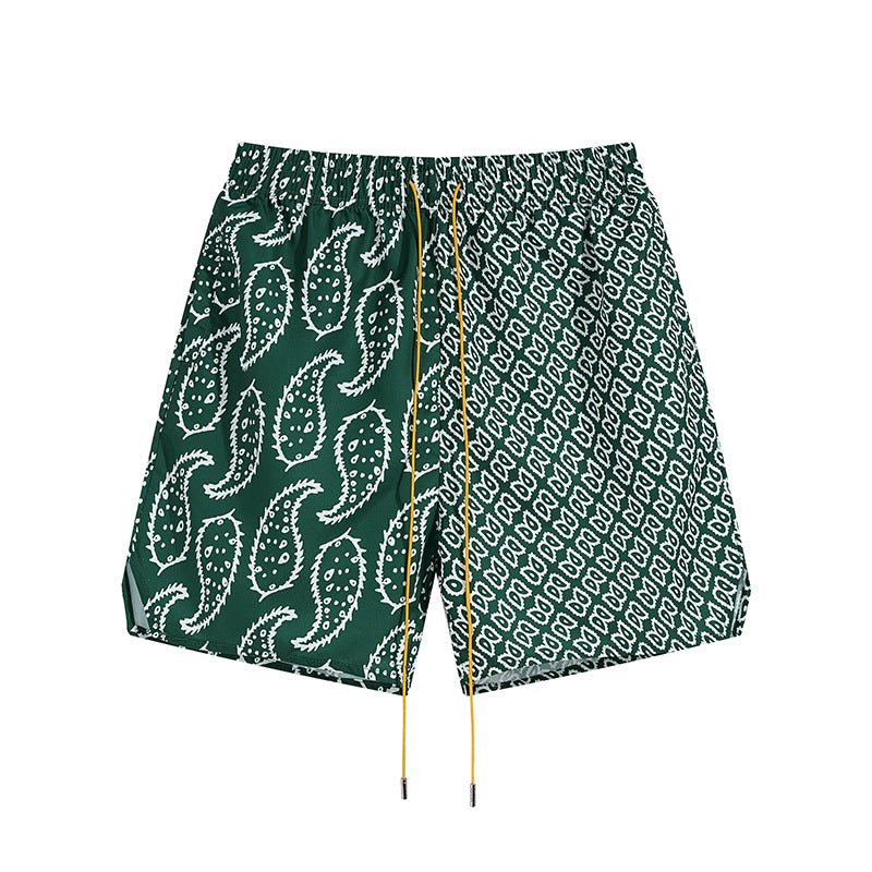 Rhude T Shirt Family Totem Casual Short Sleeve Shirt, Shorts