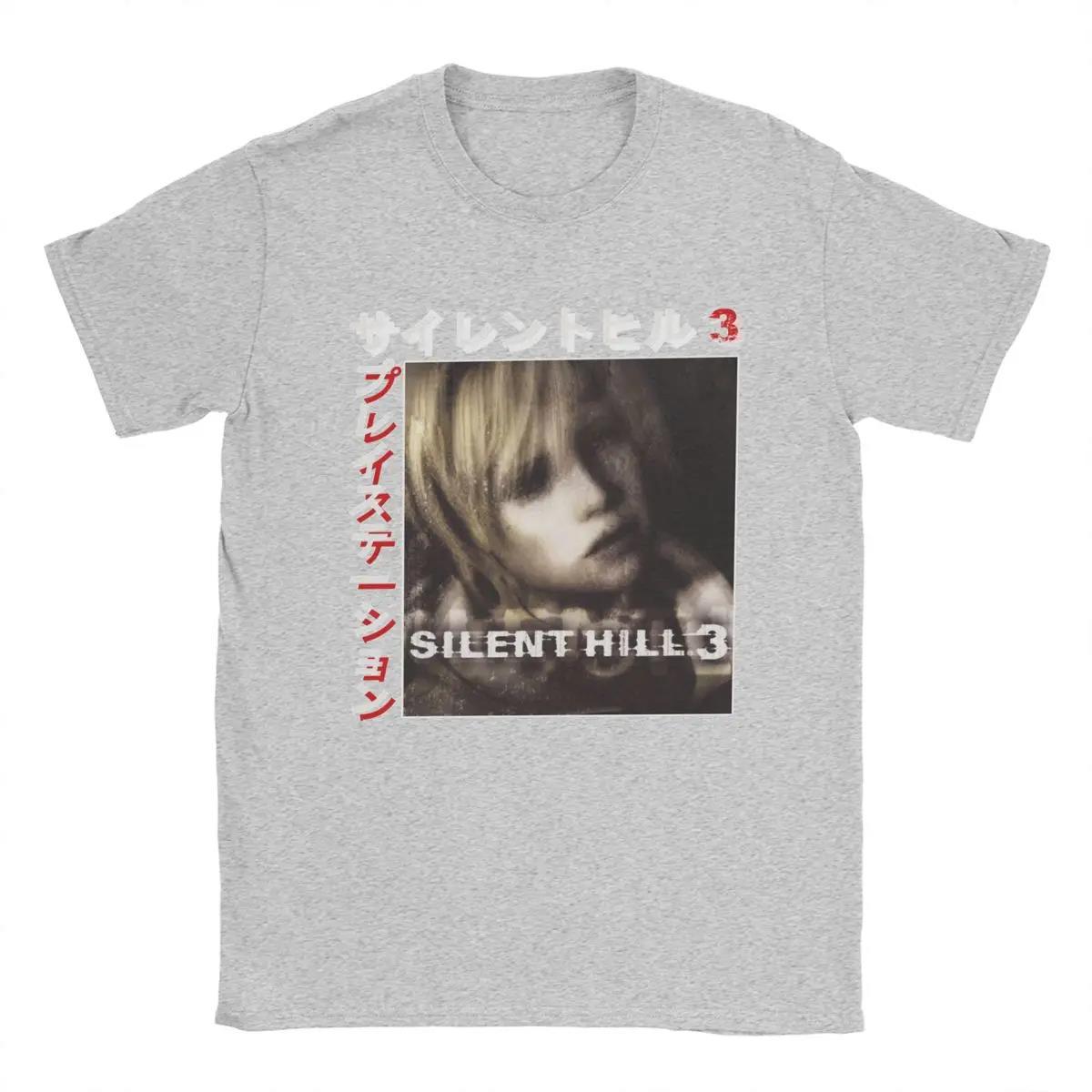 Men's Silent Hill 3 T Shirt  Cotton Clothes Vintage Short