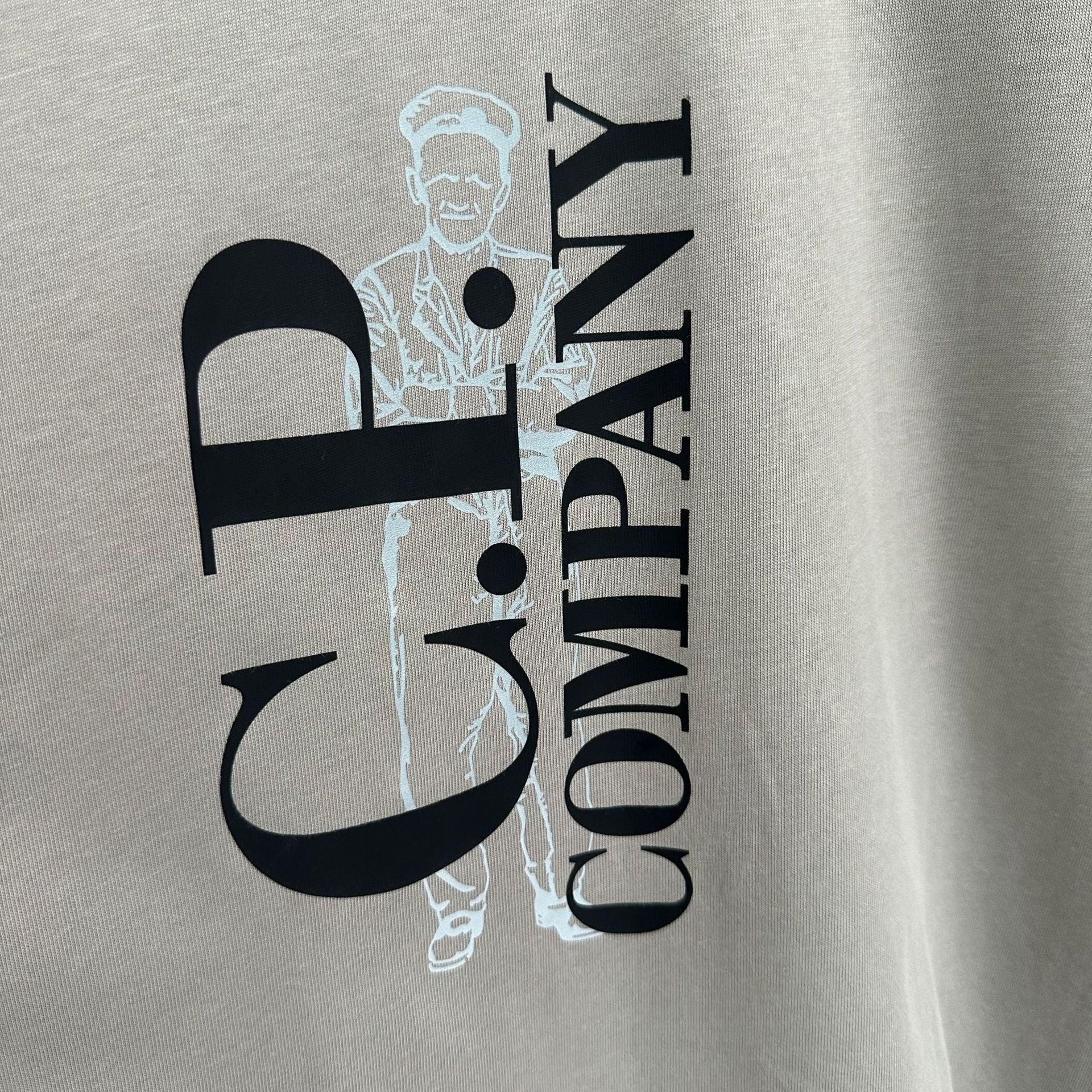 Cp Company T Shirts Summer Crew Neck Loose Short Sleeves