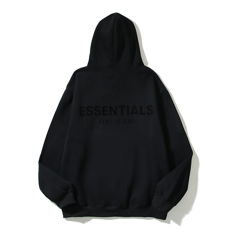Kanye West Sunday Service Hoodie Fog Autumn And Winter Flocking Hooded Sweater