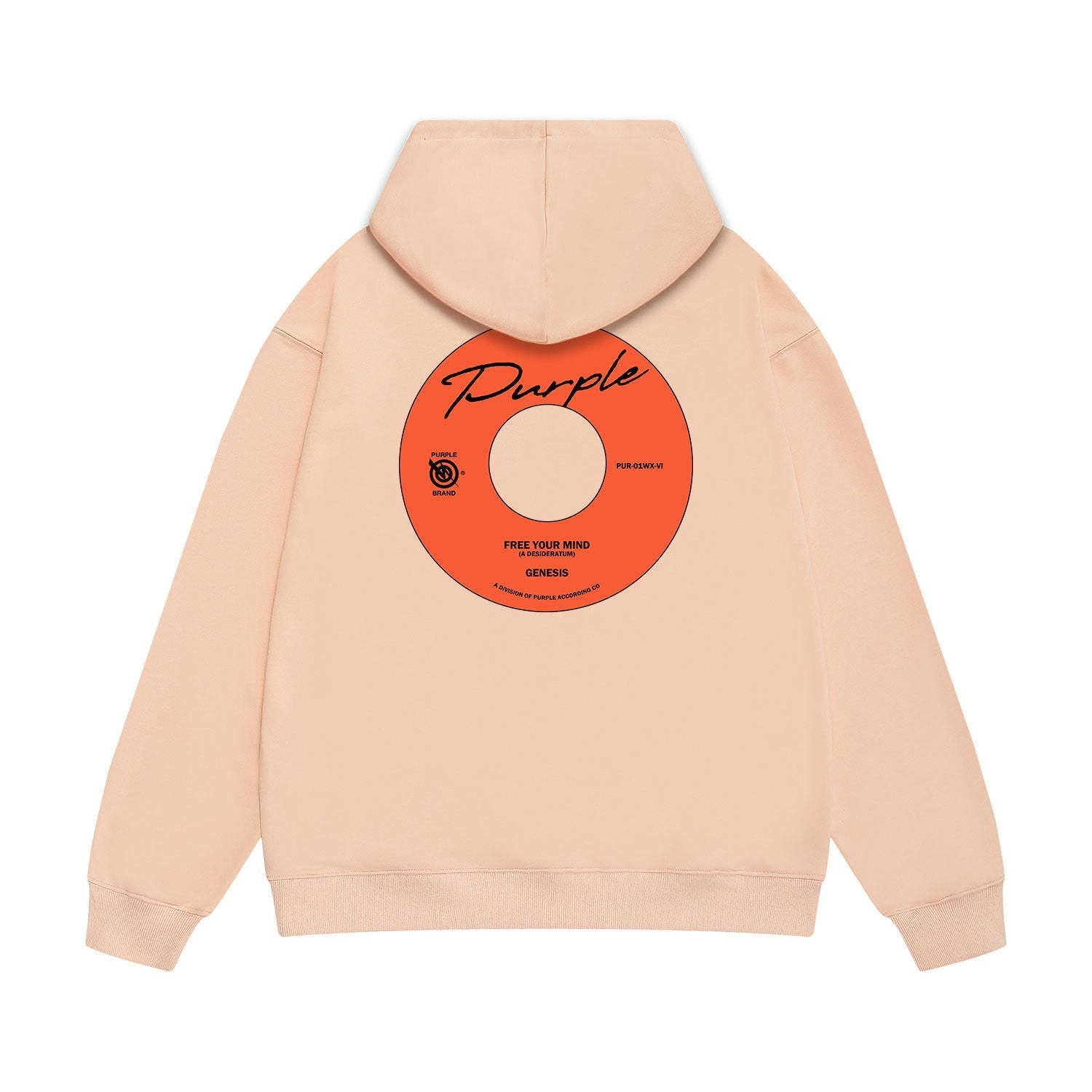 Purple Brand Hoodie Fashion Loose Hooded Sweater