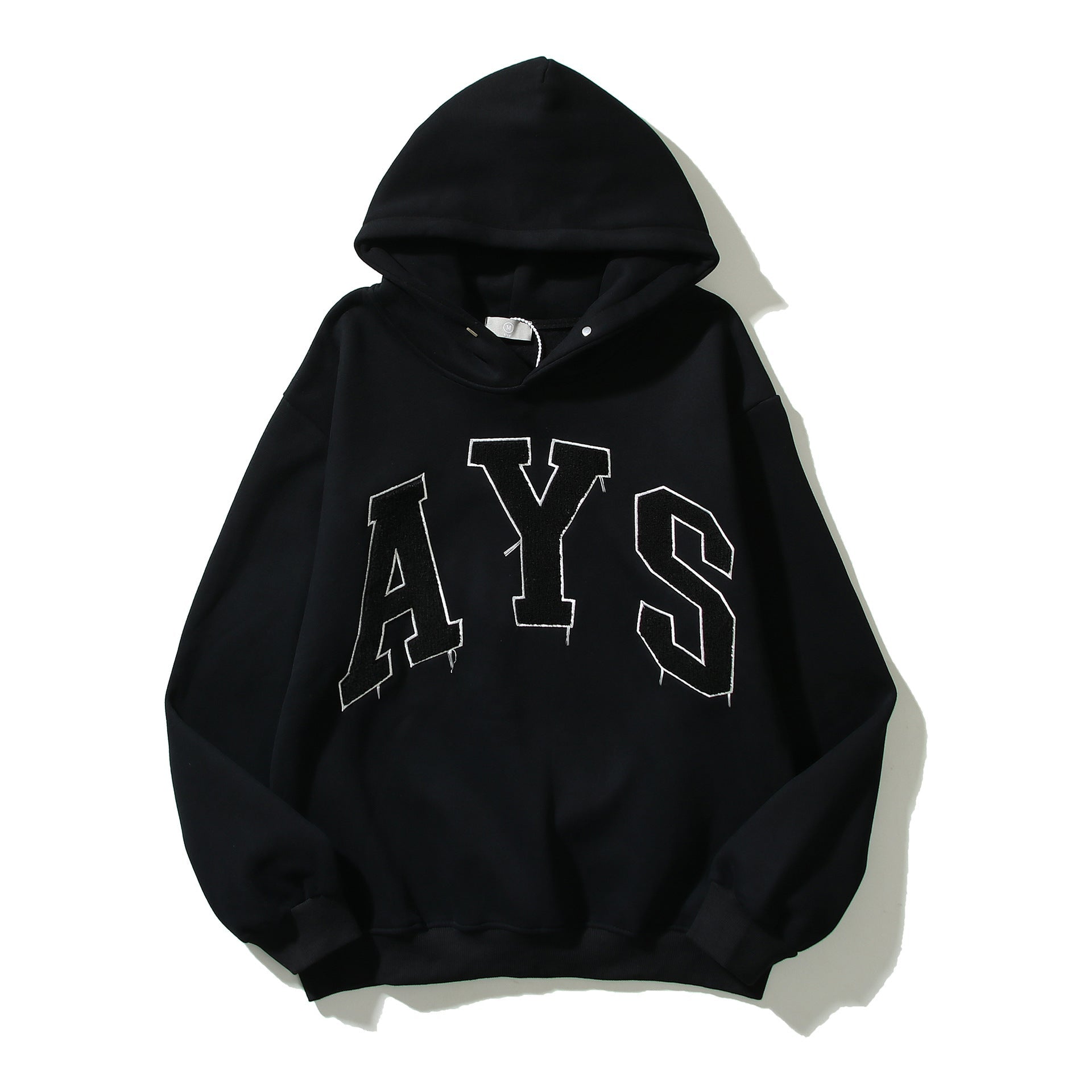 Kanye West Sunday Service Hoodie Autumn Winter Retro Distressed Ays Letter Hoodie