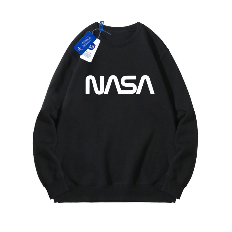 Nasa Children Hoodie Nasa Joint Name Children'S Round Neck Sweater Spring And Autumn Loose