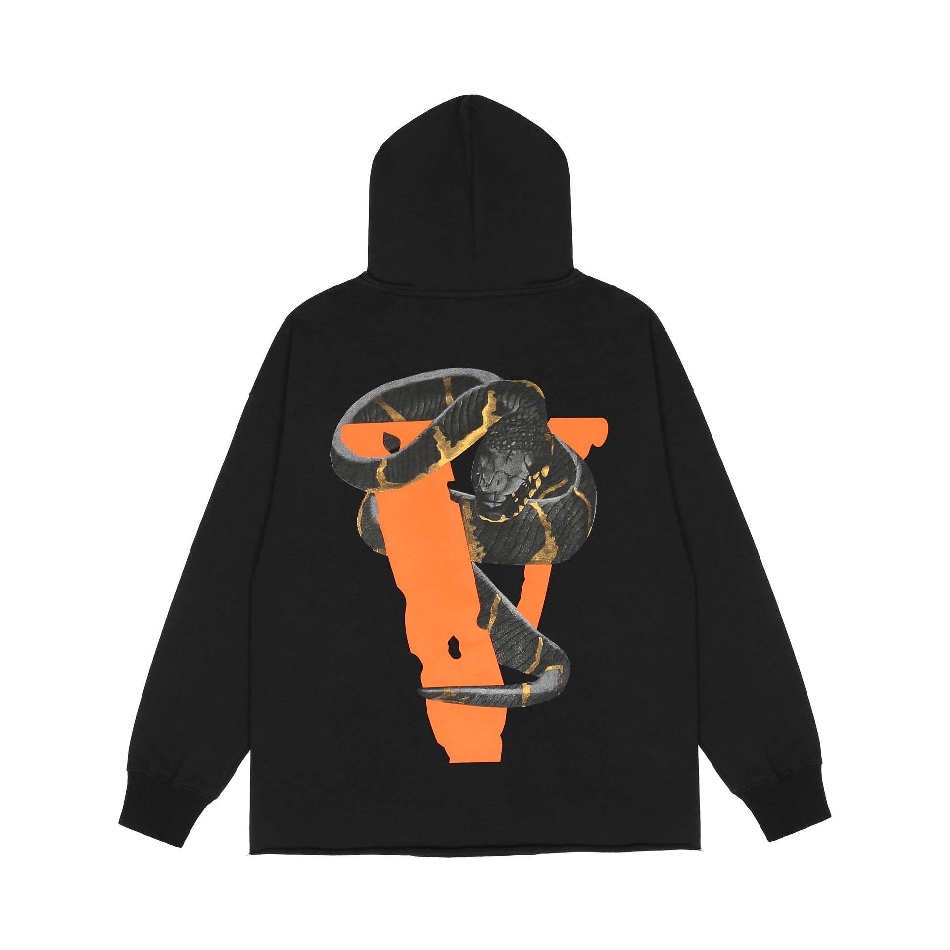 Vlone Snake Hoodie Hooded Sweater For Men And Women Baggy Coat