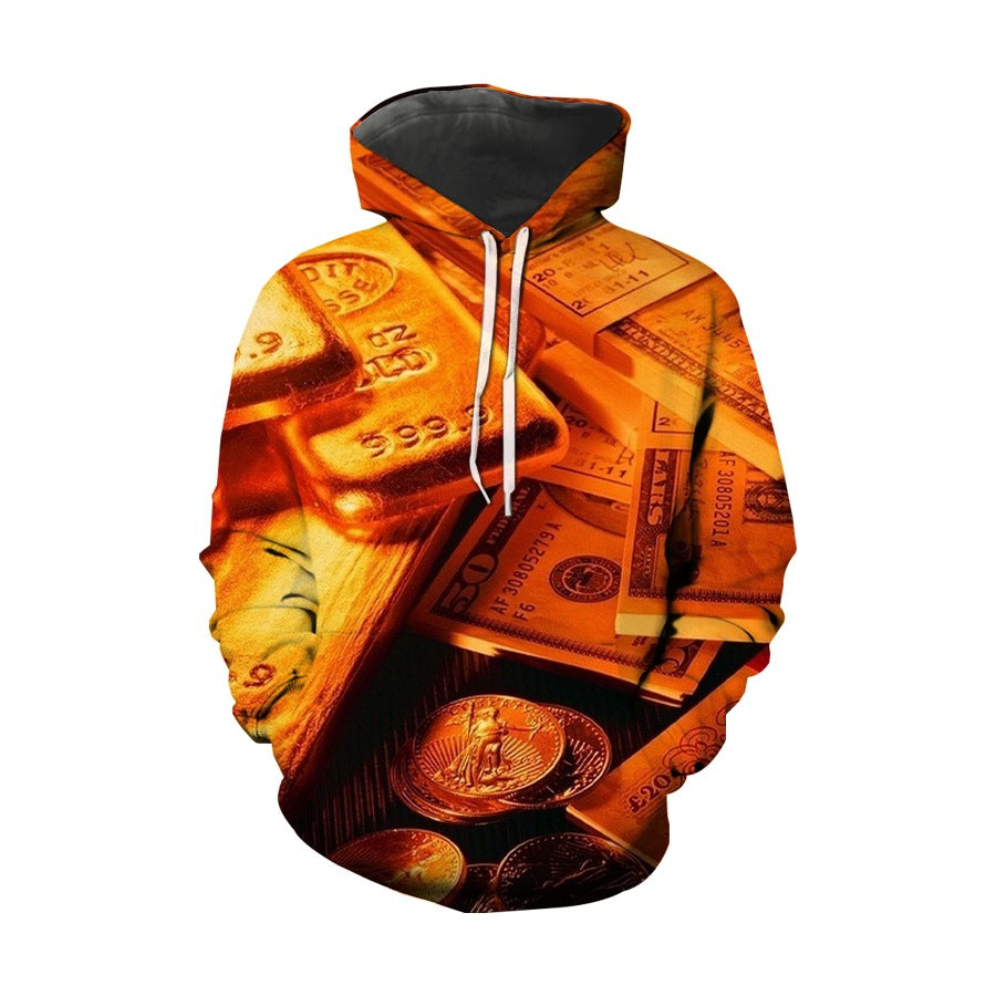 Adolescence Sweatshirt Sweater Cool Three-Dimensional Hoodie