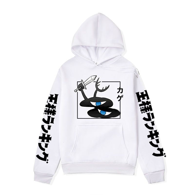 Anime Hoddies King's Ranking Sweater Men's Kake King Anime Hoodie Anime Fleece Hoodie