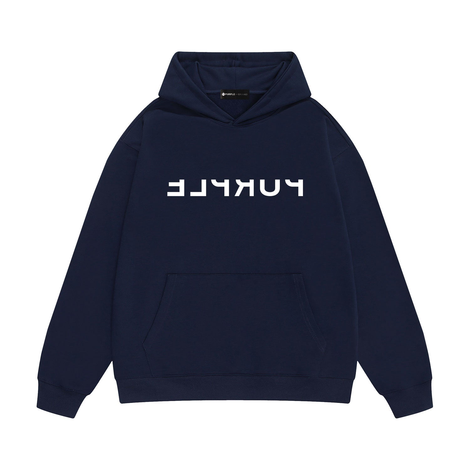 Purple Brand Hoodie Fashion Loose Hooded Sweater