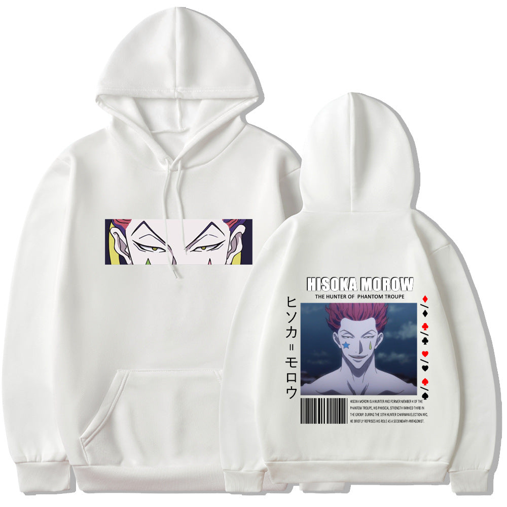 Anime Hoddies Full Time Hunter Long Sleeve Hoodie