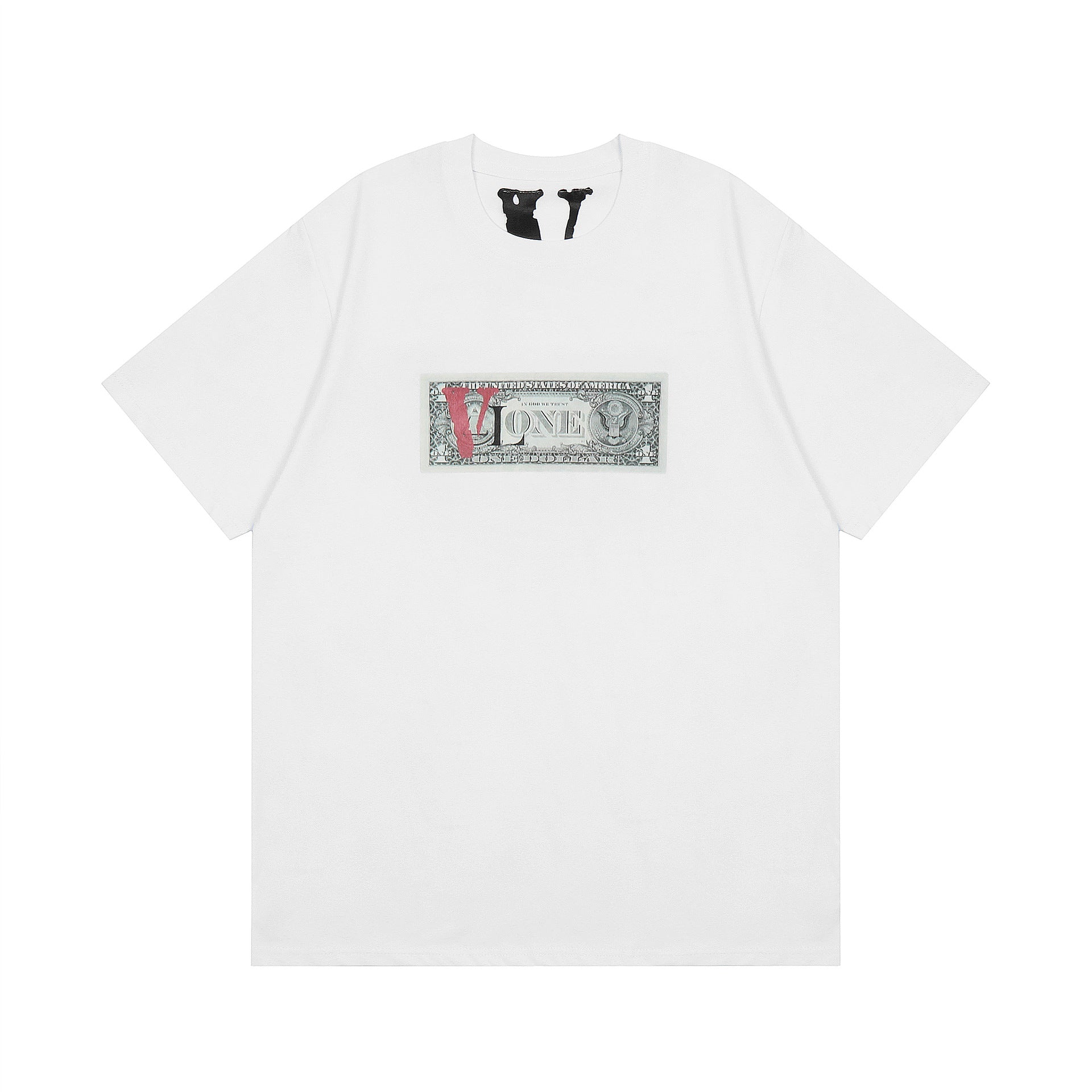 Vlone T Shirt Spring Summer Crew Neck Short Sleeve