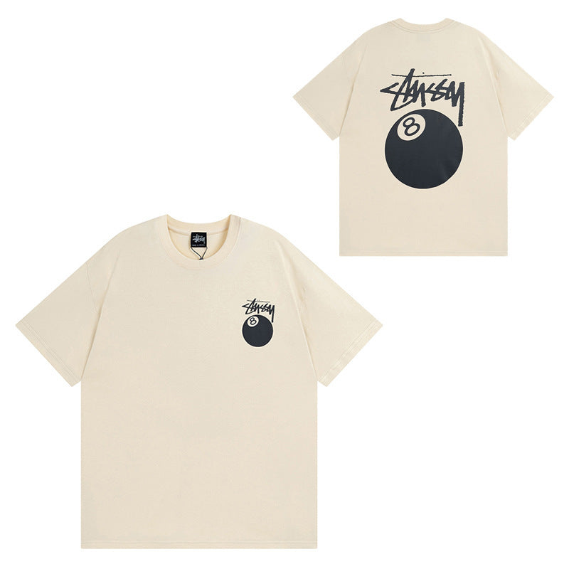 Stussy T Shirts Casual Versatile Loose T Shirts Couple
