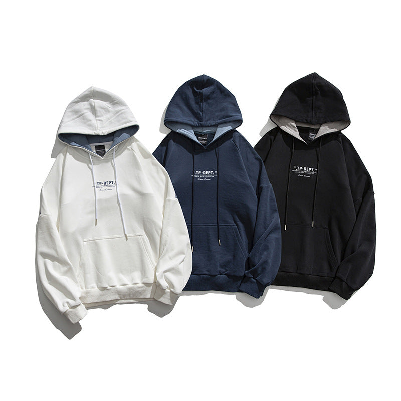 Mens Graphic Hoodies Men's Clothing Printed Hoodie Men's and Women's Loose Casual