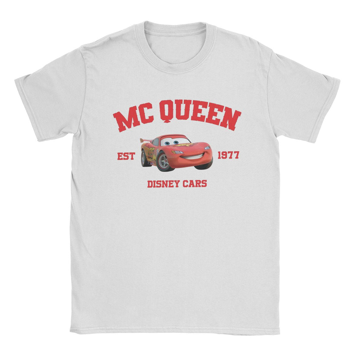 Men's Cars Im Lightning Mcqueen T Shirts  Cotton Tops Crazy