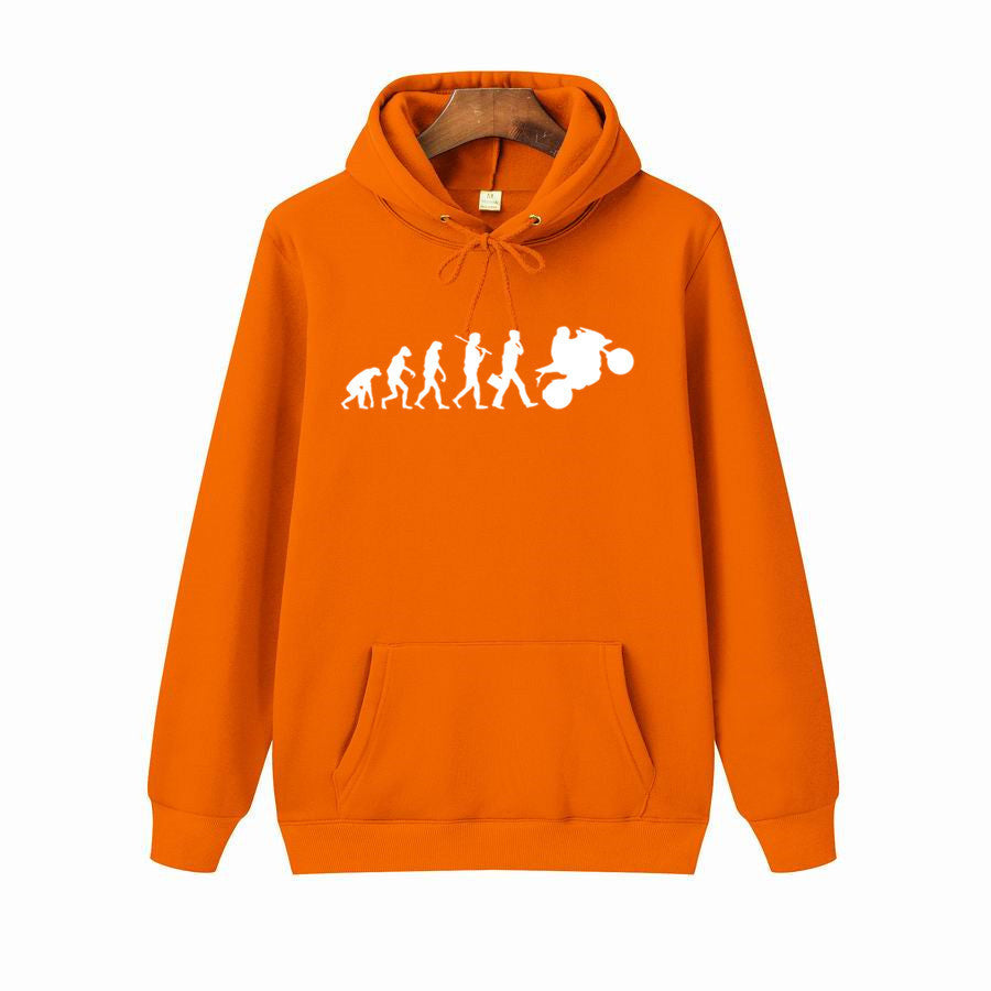 Adolescence Sweatshirt Orangutan Evolution Hoodie Sweatshirt