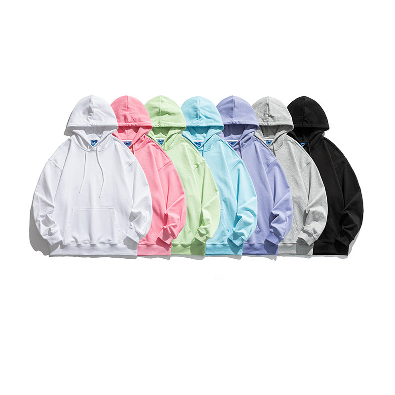 Men's Graphic Hoodies Men's Autumn Solid Color Hooded Sweater Men's Top