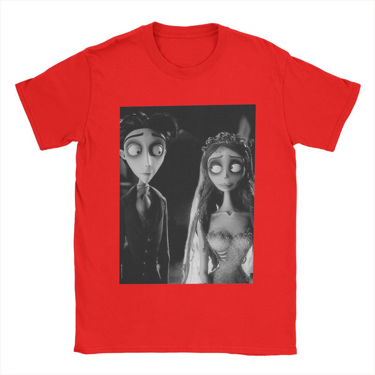 Corpse Bride Men T Shirt Awesome Tees Short Sleeve