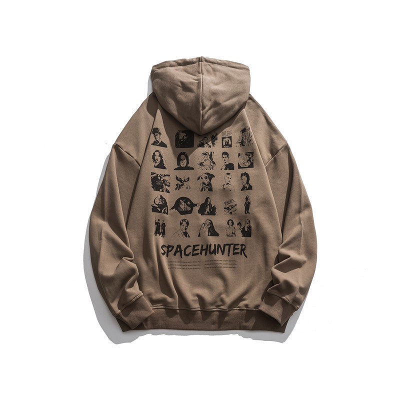 Men's Graphic Hoodies Men's Autumn Clothing Men's Casual Jacket