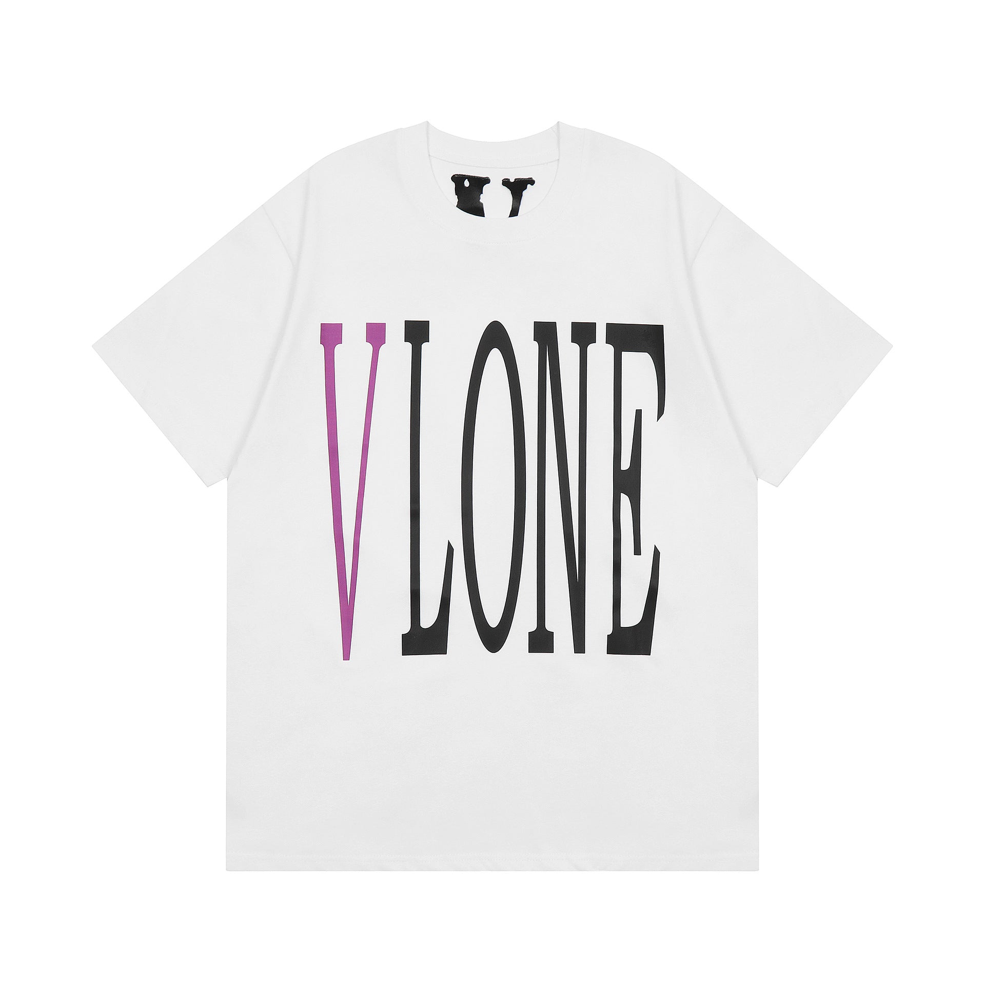 Vlone T Shirt Spring Summer Crew Neck Pullover Short Sleeve