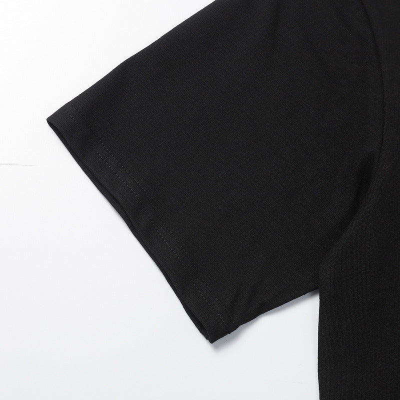 Rhude T Shirt Sunset Coconut Alphabet Print Short Sleeve T-Shirt