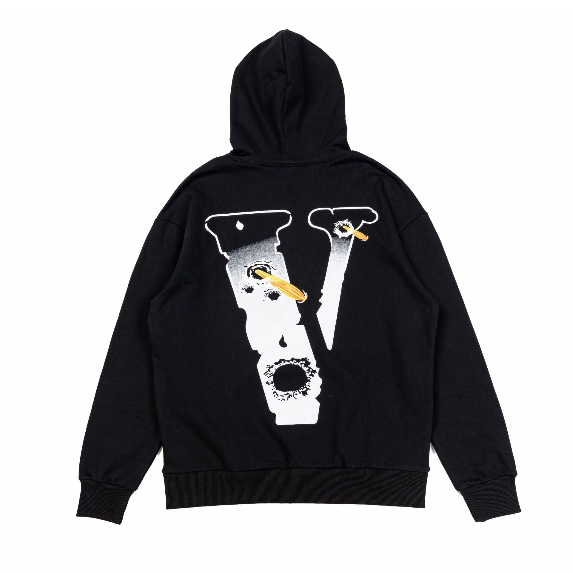 Vlone Hoodie autumn and winter big V pattern hooded sweater