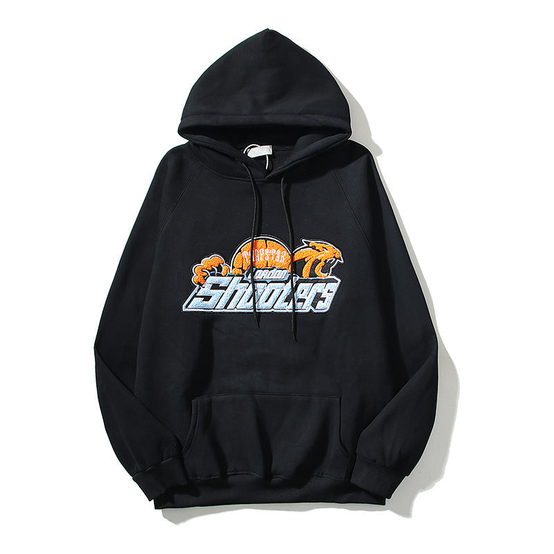 Kanye West Sunday Service Hoodie Tiger Towel Embroidery Velvet Padded Hooded Sweatshirt