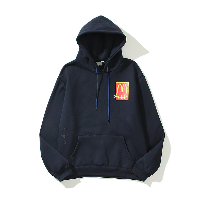 You Must Be Born Again Hoodie Foaming Lettered Casual