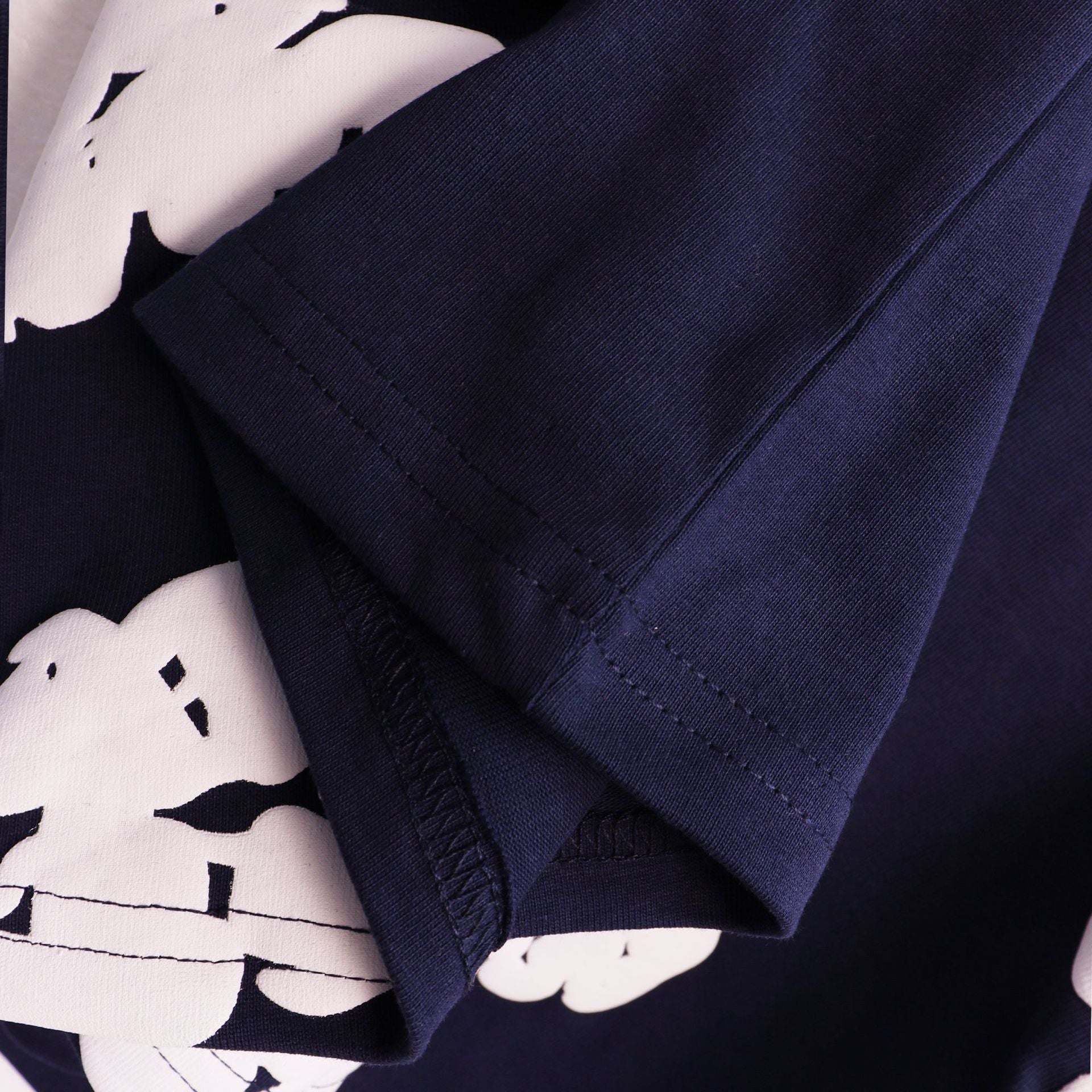 Denim Tears T Shirts Kapok Puff Print Short Sleeve T-shirt