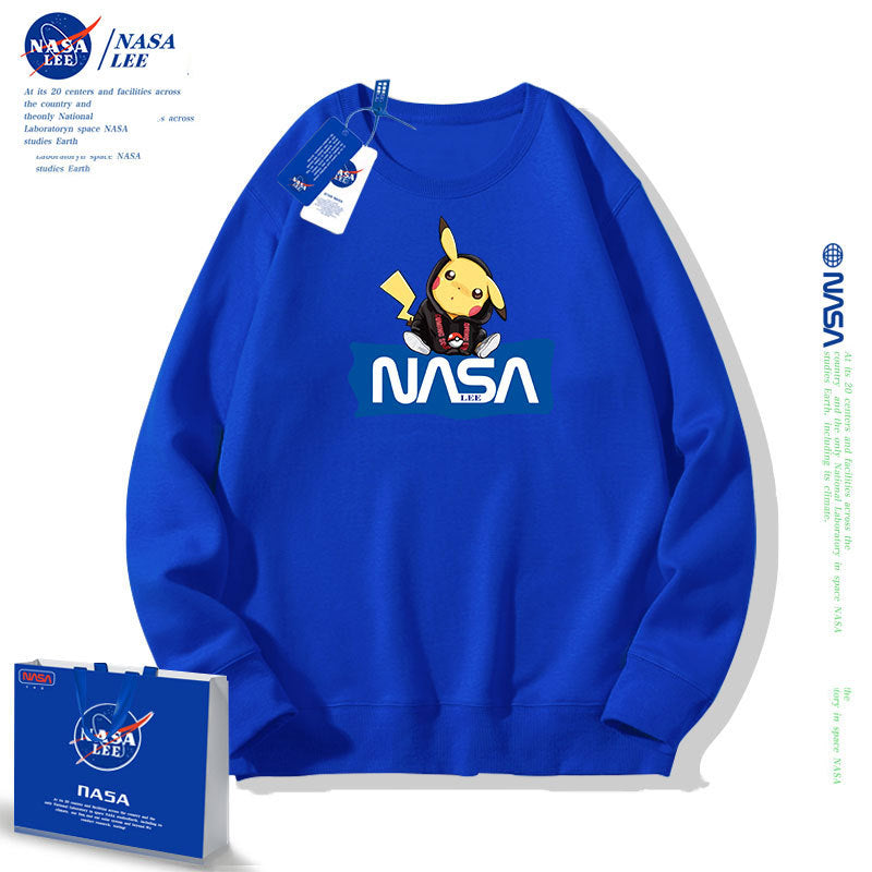 Nasa Children Hoodie Nasa Children 'S Round Neck Sweater Spring And Autumn Loose