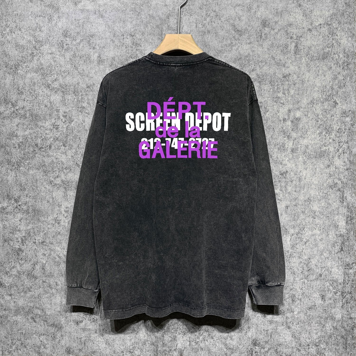 Gallery Dept Long Sleeve Shirt Vintage T Shirt Washed and Worn Vintage Long Sleeve T-shirt