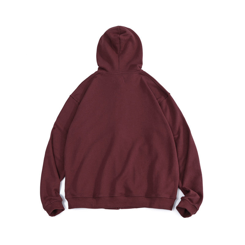 Mens Graphic Hoodies Men's Hooded Cardigan Sweater Men's