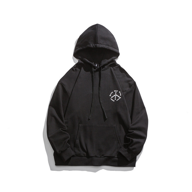 Men's Graphic Hoodies Men's Printed Hooded Sweater Top