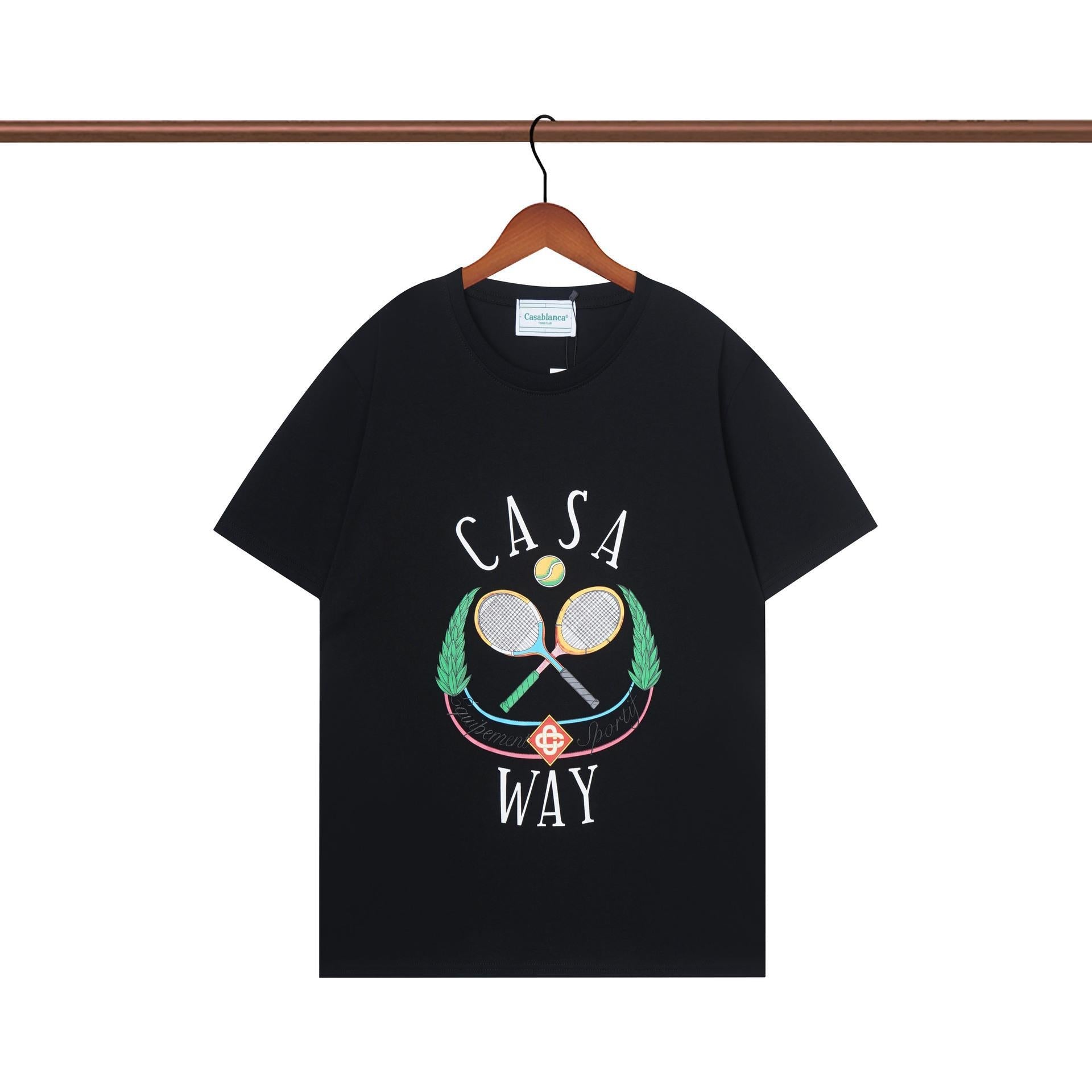 Casablanca T Shirts Fruit Plant Print Loose Tee