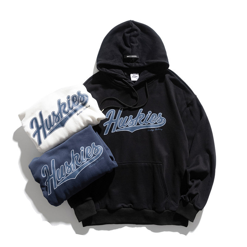 Man Fall Out FIS Letter Printed Hoodie Loose Couple Hoodies