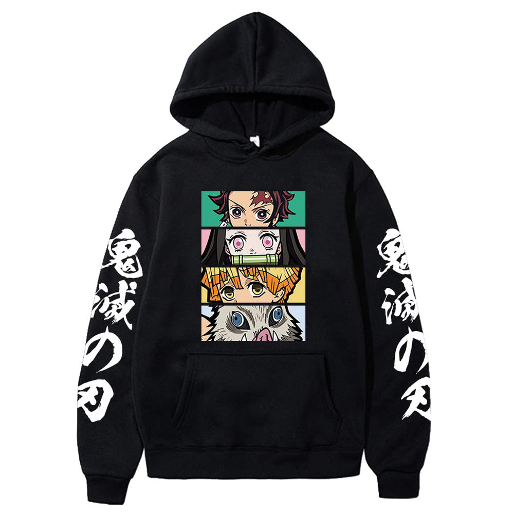 Anime Hoddies Comic Print Men's and Women's Hooded Hoodie Hoodie