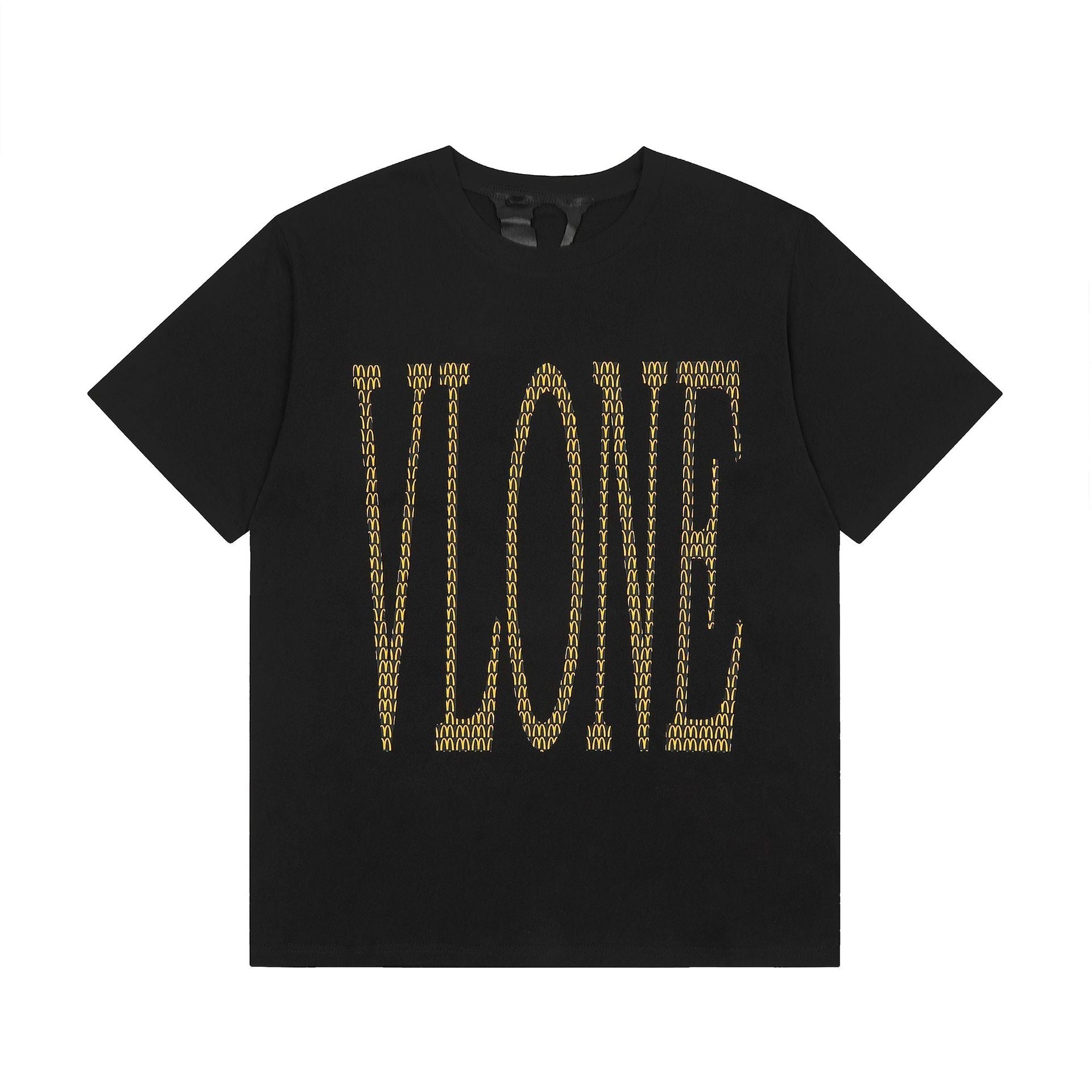 Vlone T Shirt Spring Summer Pattern Pullover Short Sleeve