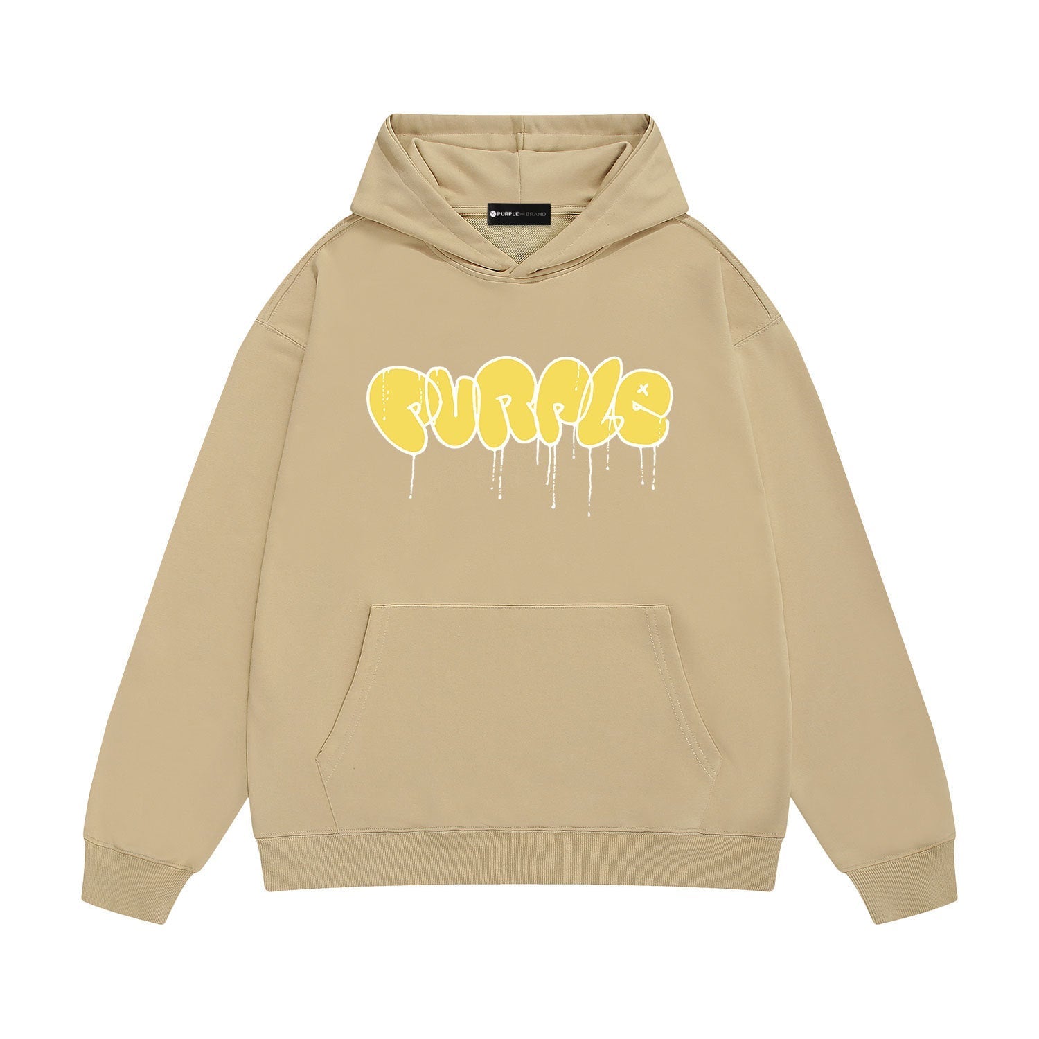 Purple Brand Hoodie Fashion Loose Hooded Sweater