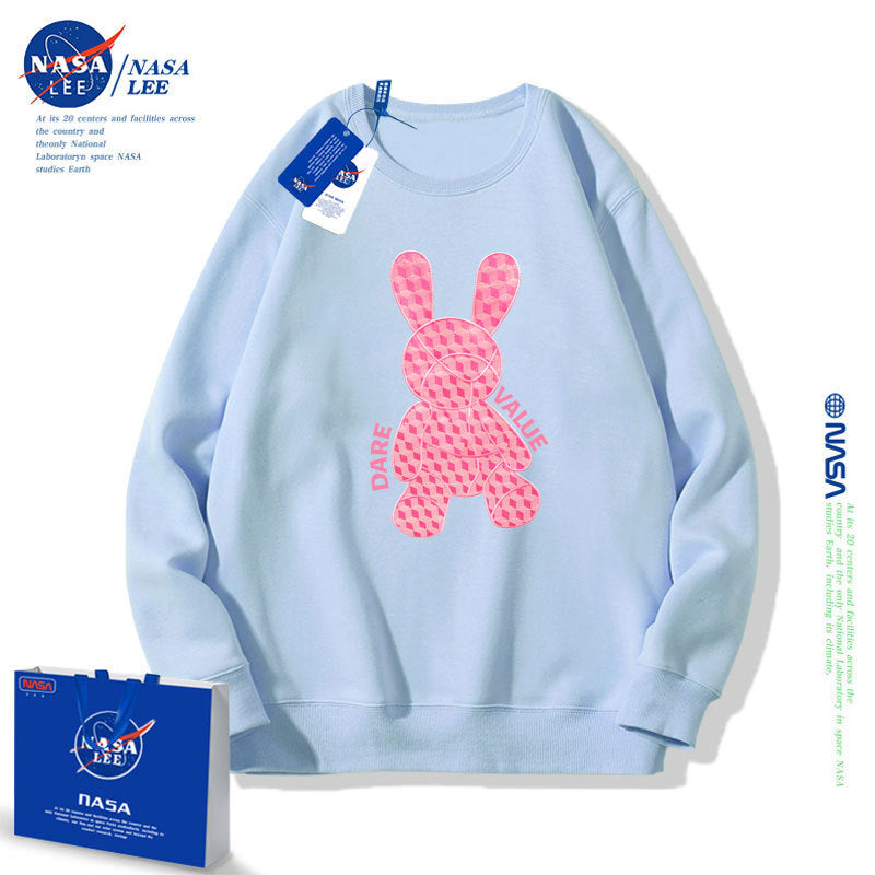 Nasa Children Hoodie Nasa Sweater Children'S Autumn Loose Round Neck