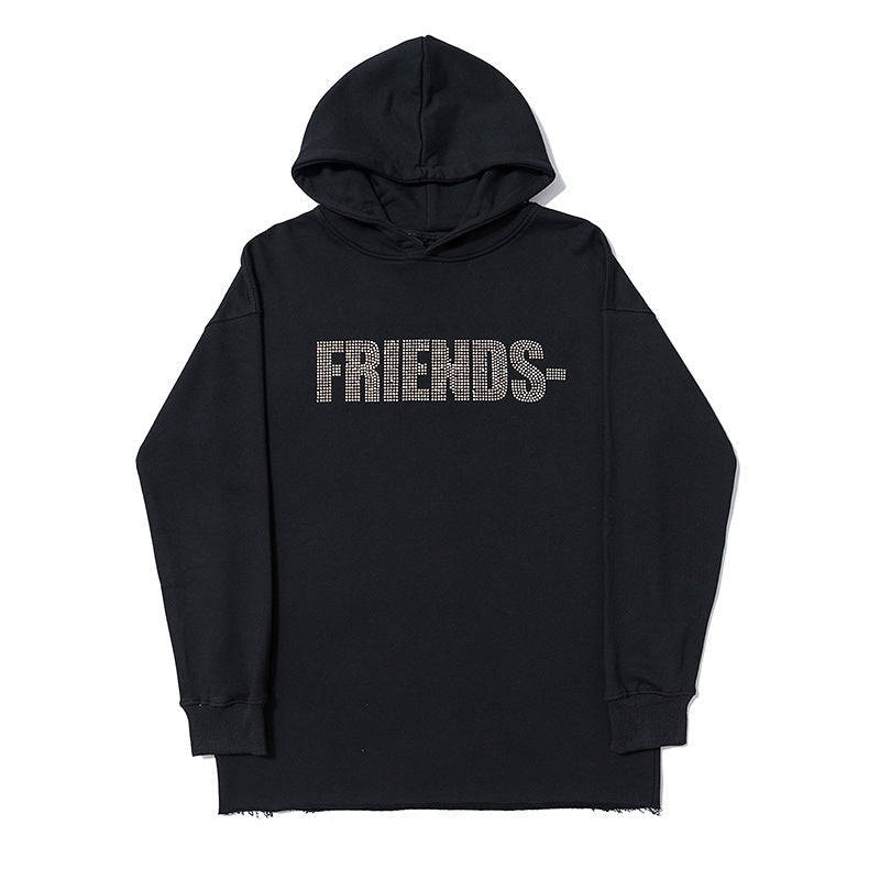 Vlone Hoodie Sweatshirt Frieds Friday Pullover Hoodie Couples Coat