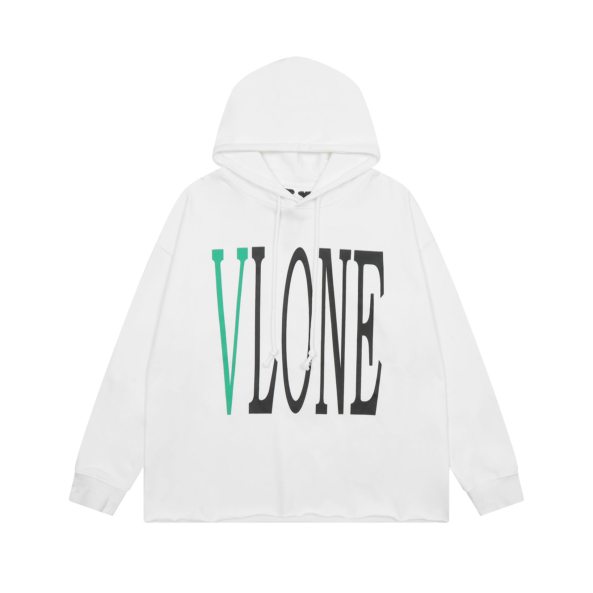 Vlone Hoodie Green Big V Hooded