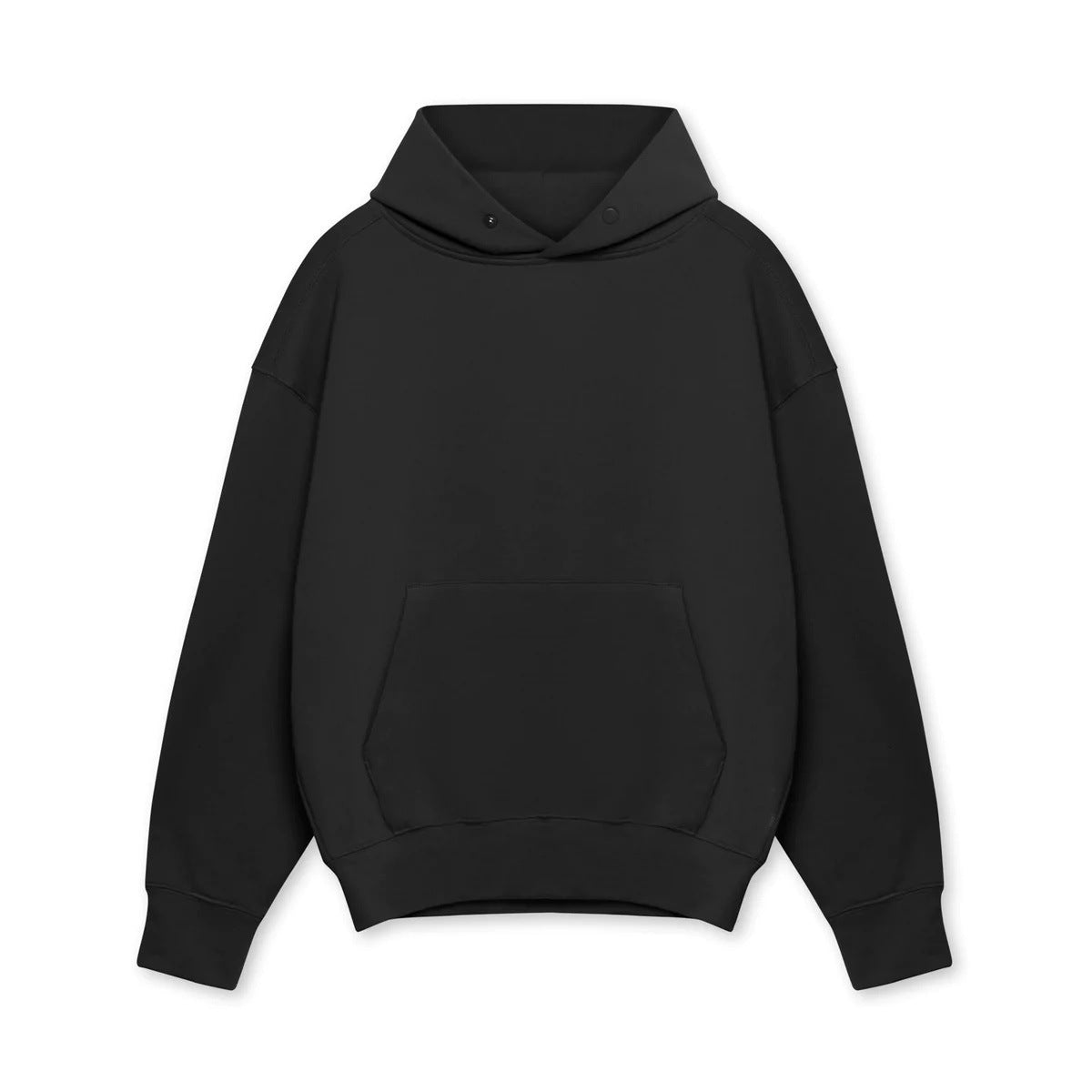 Men Hoodie Heavy Loose Sports Hoodie Solid Color Couple