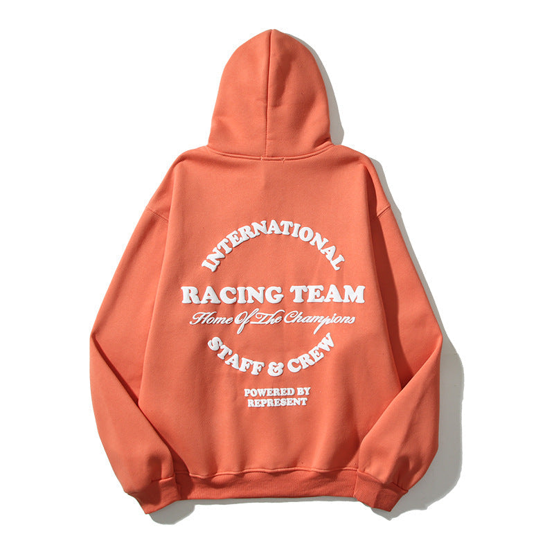 Kanye West Sunday Service Hoodie Oversize Orange Brown Color Matching Hooded Sweater For Men And Women