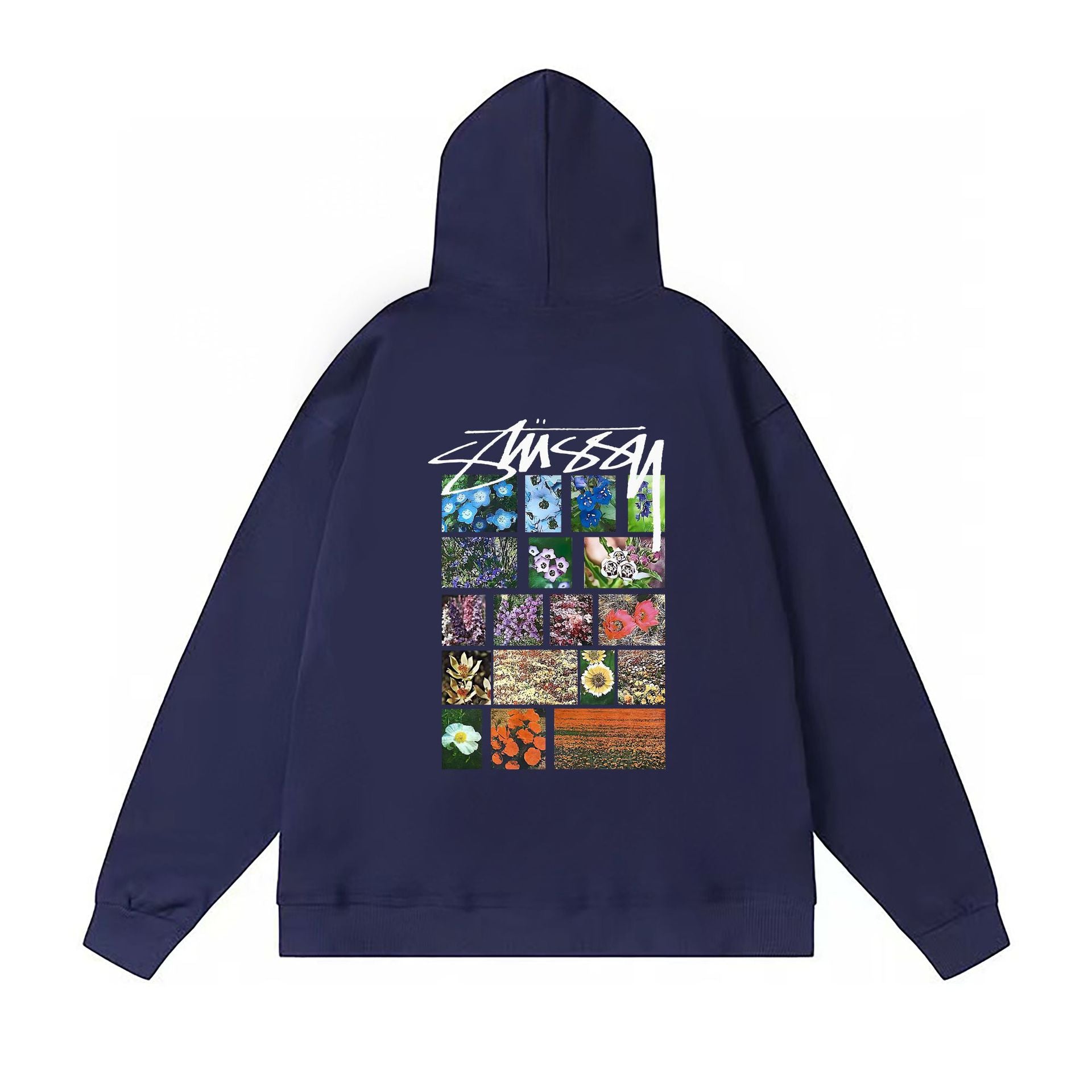 Stussy Hoodie Fall/Winter Fleece Hooded Sweater