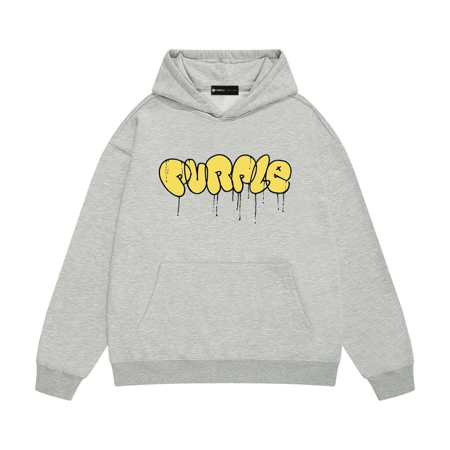 Purple Brand Hoodie Fashion Loose Hooded Sweater